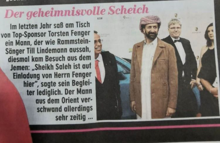 صحف ألمانية تحتفي بلقاء بن شاجع مع رئيس وزراء ساكسونيا وعدد من المسؤولين ورجال المال الألمان